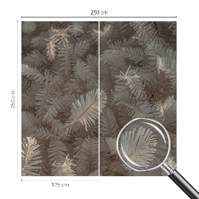 3D-Fototapete fürs Wohnzimmer Gefrorene Zweige