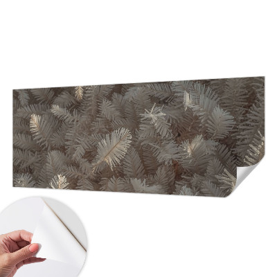 3D-Fototapete fürs Wohnzimmer Gefrorene Zweige