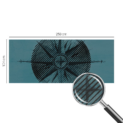 Hochwertige Bildtapete Seekompass