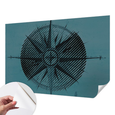 Hochwertige Bildtapete Seekompass