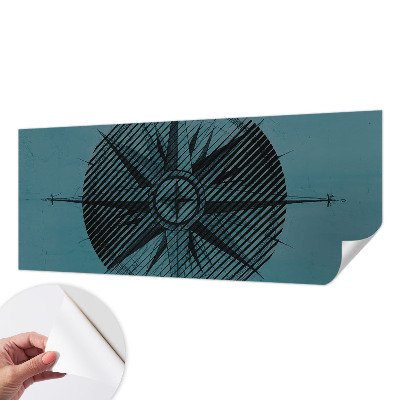 Hochwertige Bildtapete Seekompass