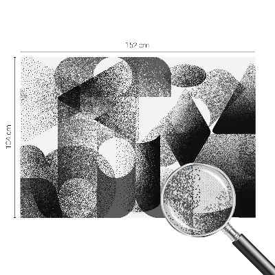 Selbstklebende Fototapete Geometrische Formen