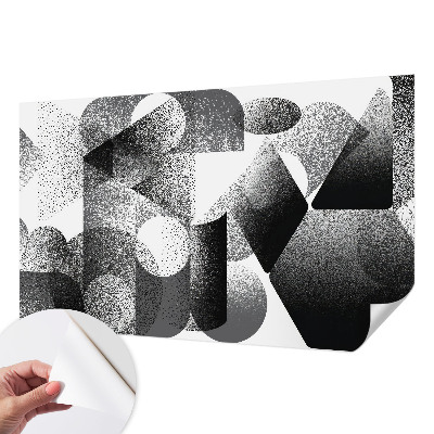 Selbstklebende Fototapete Geometrische Formen