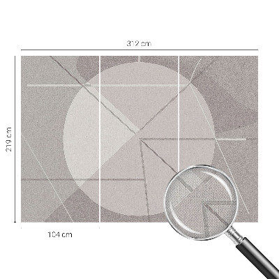 3D-Fototapete Abstrakte Geometrie