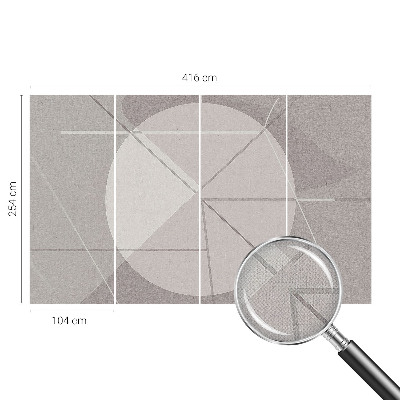 3D-Fototapete Abstrakte Geometrie