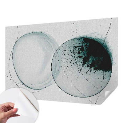 Fototapete nach Maß Grüne Kreise