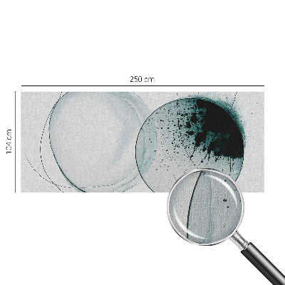 Fototapete nach Maß Grüne Kreise