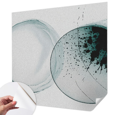 Fototapete nach Maß Grüne Kreise