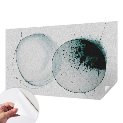 Fototapete nach Maß Grüne Kreise