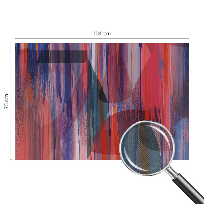 3D-Fototapete fürs Schlafzimmer Regenbogenstreifen