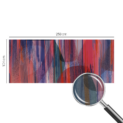 3D-Fototapete fürs Schlafzimmer Regenbogenstreifen