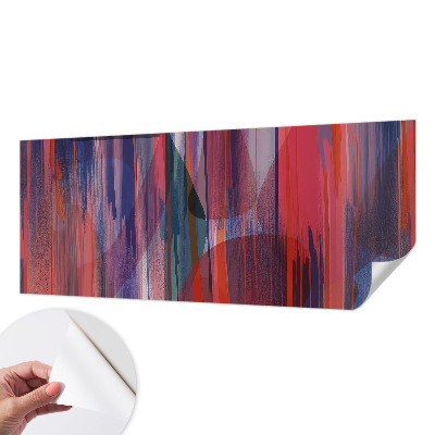 3D-Fototapete fürs Schlafzimmer Regenbogenstreifen