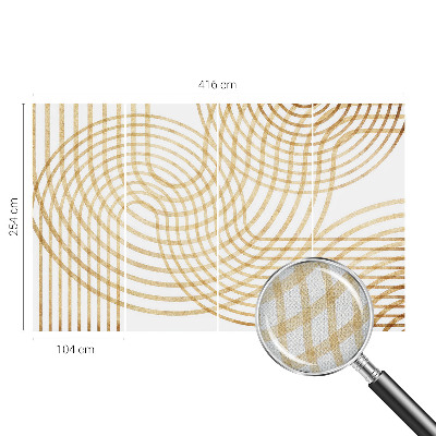 Motivtapete nach Maß Geometrische Webmuster