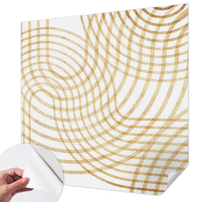 Motivtapete nach Maß Geometrische Webmuster