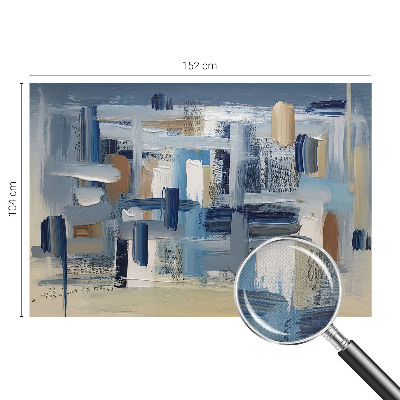 Hochwertige Bildtapete Abstraktionspinsel