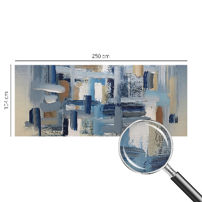 Hochwertige Bildtapete Abstraktionspinsel