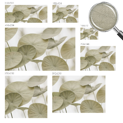 Selbstklebende Fototapete für die Wand Natürliche Eleganz