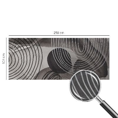 Selbstklebende Fototapete fürs Schlafzimmer Harmonie der Formen