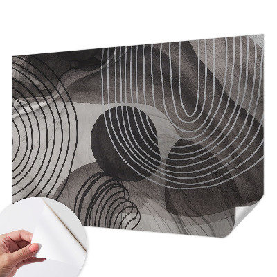 Selbstklebende Fototapete fürs Schlafzimmer Harmonie der Formen