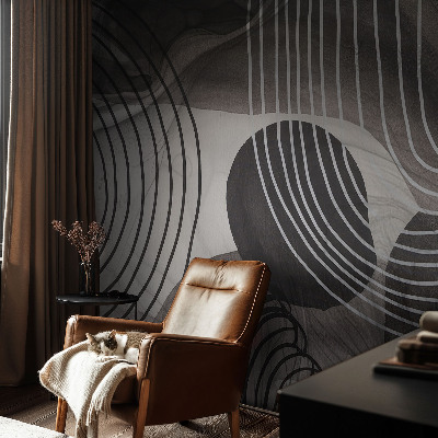 Selbstklebende Fototapete fürs Schlafzimmer Harmonie der Formen