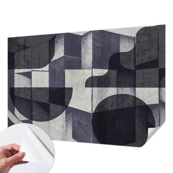 Selbstklebende Fototapete fürs Kinderzimmer Geometrische Symmetrie