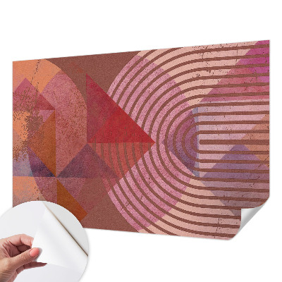 Fototapete in 3D-Optik Abstrakte Formen