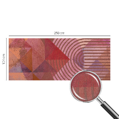 Fototapete in 3D-Optik Abstrakte Formen