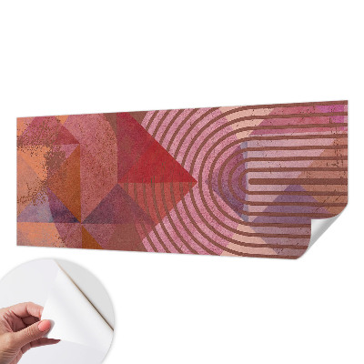 Fototapete in 3D-Optik Abstrakte Formen