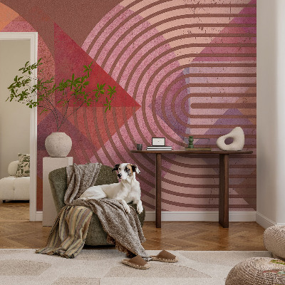 Fototapete in 3D-Optik Abstrakte Formen