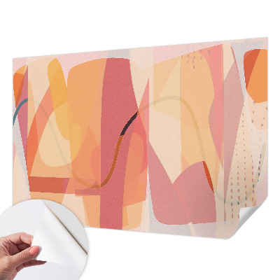 Vintage tapete Farbenfrohe Abstraktion