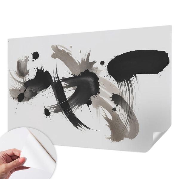 3D-Fototapete fürs Wohnzimmer Abstrakter Ausdruck