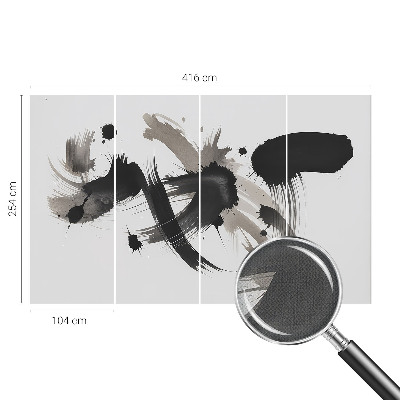 3D-Fototapete fürs Wohnzimmer Abstrakter Ausdruck