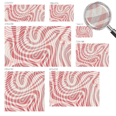 Fototapete nach Maß Wellenlinien