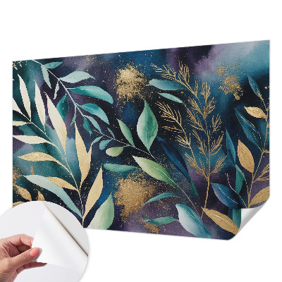 Hochwertige Bildtapete Botanische Blätter