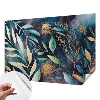 Hochwertige Bildtapete Botanische Blätter