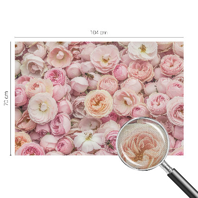 Selbstklebende Fototapete für die Wand Wunderschöne Blumen