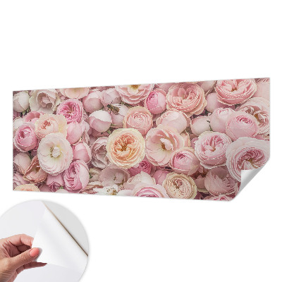 Selbstklebende Fototapete für die Wand Wunderschöne Blumen