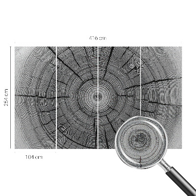 Selbstklebende Fototapete Harmonie des Waldes
