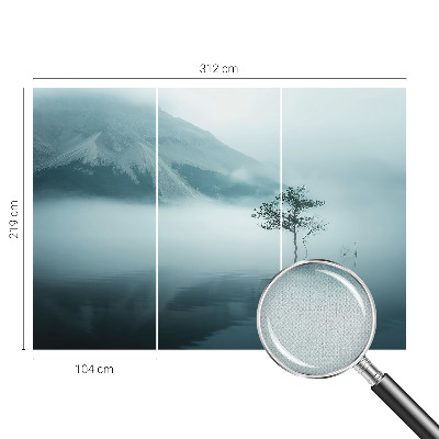 Selbstklebende Fototapete für die Wand Mystik der Natur