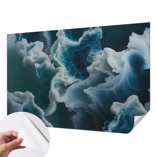 3D-Fototapete fürs Schlafzimmer Meereswellen