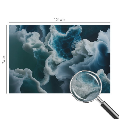 3D-Fototapete fürs Schlafzimmer Meereswellen