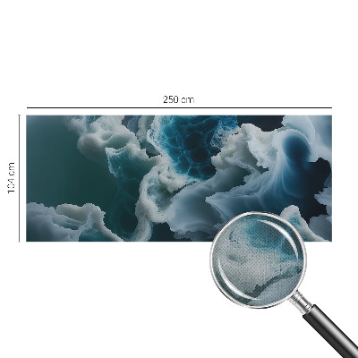 3D-Fototapete fürs Schlafzimmer Meereswellen