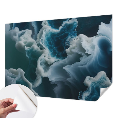 3D-Fototapete fürs Schlafzimmer Meereswellen