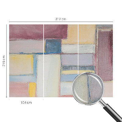 Moderne Fototapete nach Maß Geometrische Formen