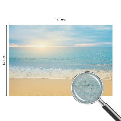 Selbstklebende Fototapete für die Wand Sonnenaufgang