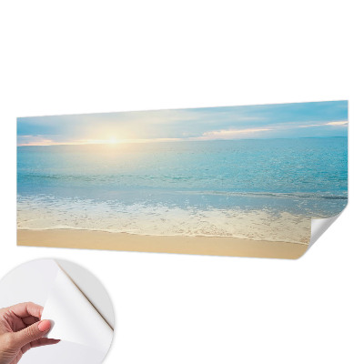 Selbstklebende Fototapete für die Wand Sonnenaufgang