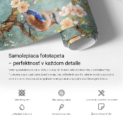 Selbstklebende Fototapete für die Wand Sonnenaufgang