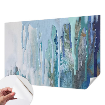 Motivtapete fürs Wohnzimmer Blaue Kaskaden