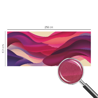 Hochwertige Bildtapete Flüssigkeitswellen