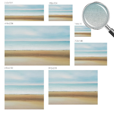 Selbstklebende Fototapete fürs Kinderzimmer Küstenlandschaft